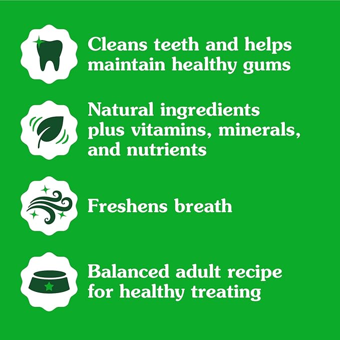 Greenies Petite Dental Dog Treats, 3-Flavor Variety Pack, (3) 12 oz. Pouches, 60 Total Treats
