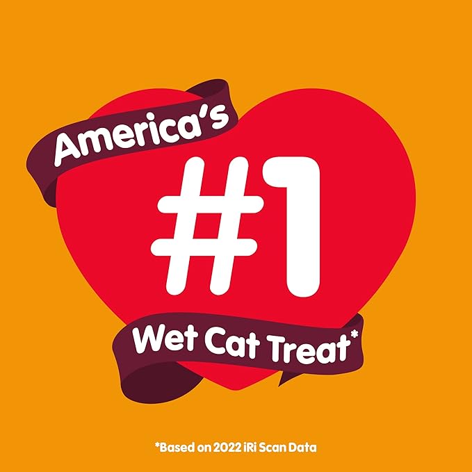 Hartz Delectables Non-Seafood Bisque Lickable We Cat Treats for Adults & Senior Cats, Chicken (Pack of 12)