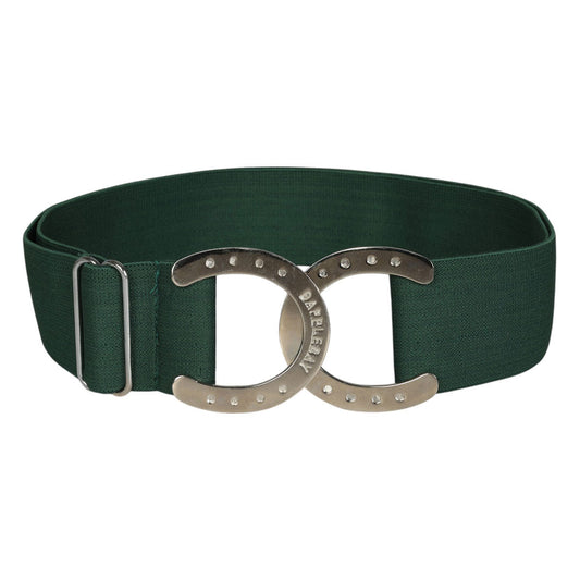 Green belt with horseshoe accent