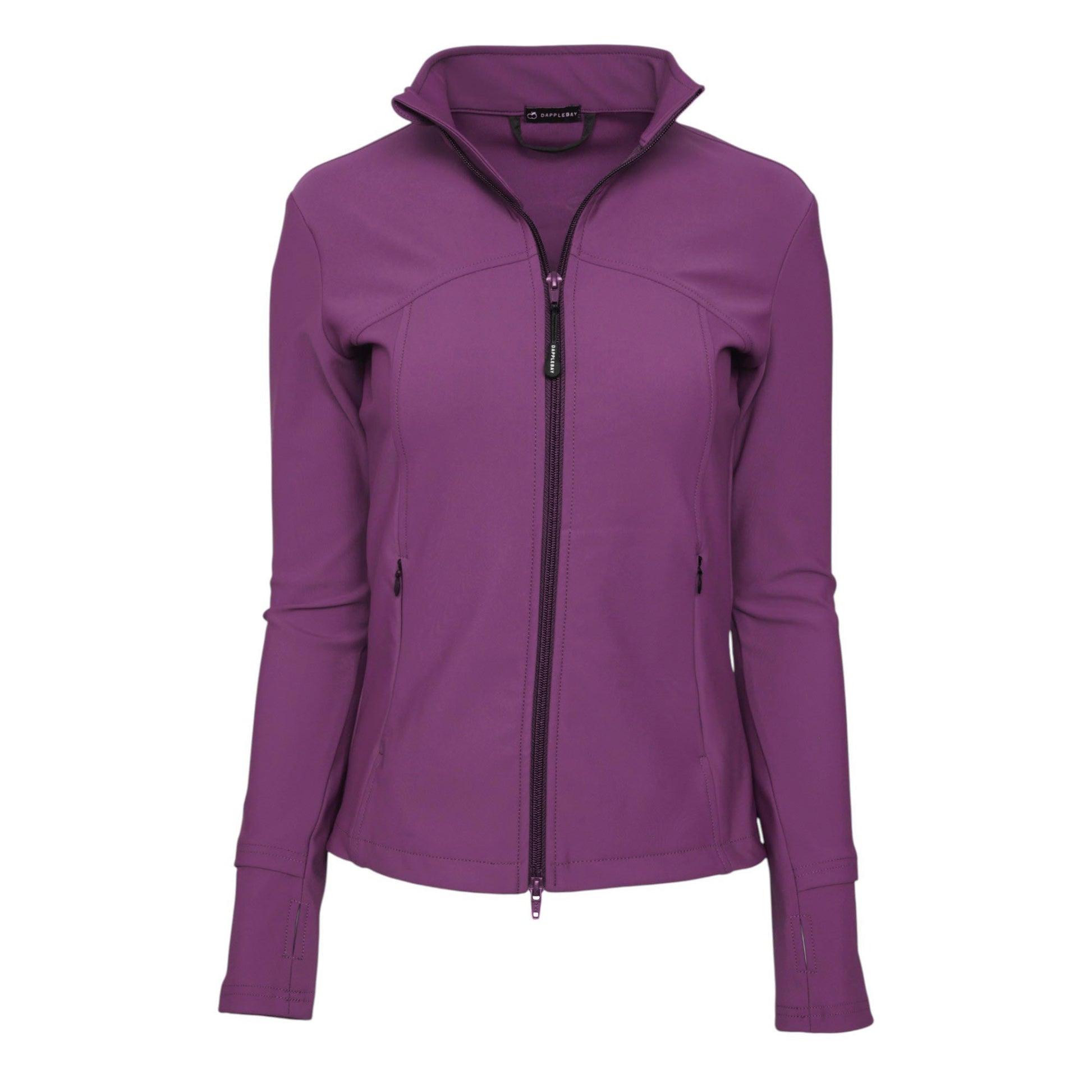 purple soft shell jacket