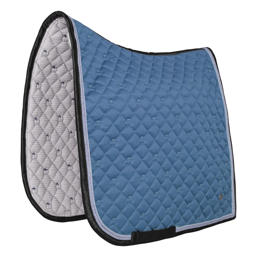 blue saddle pad