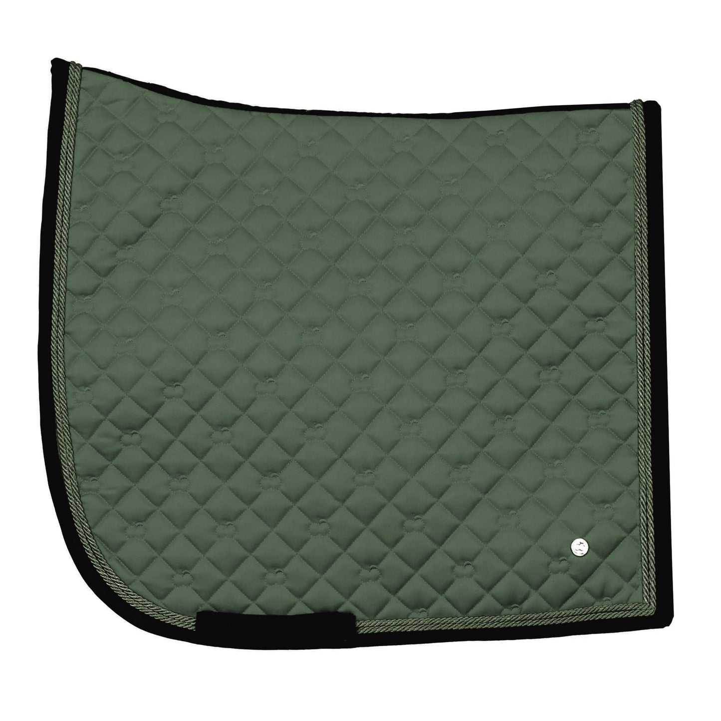 green saddle pad