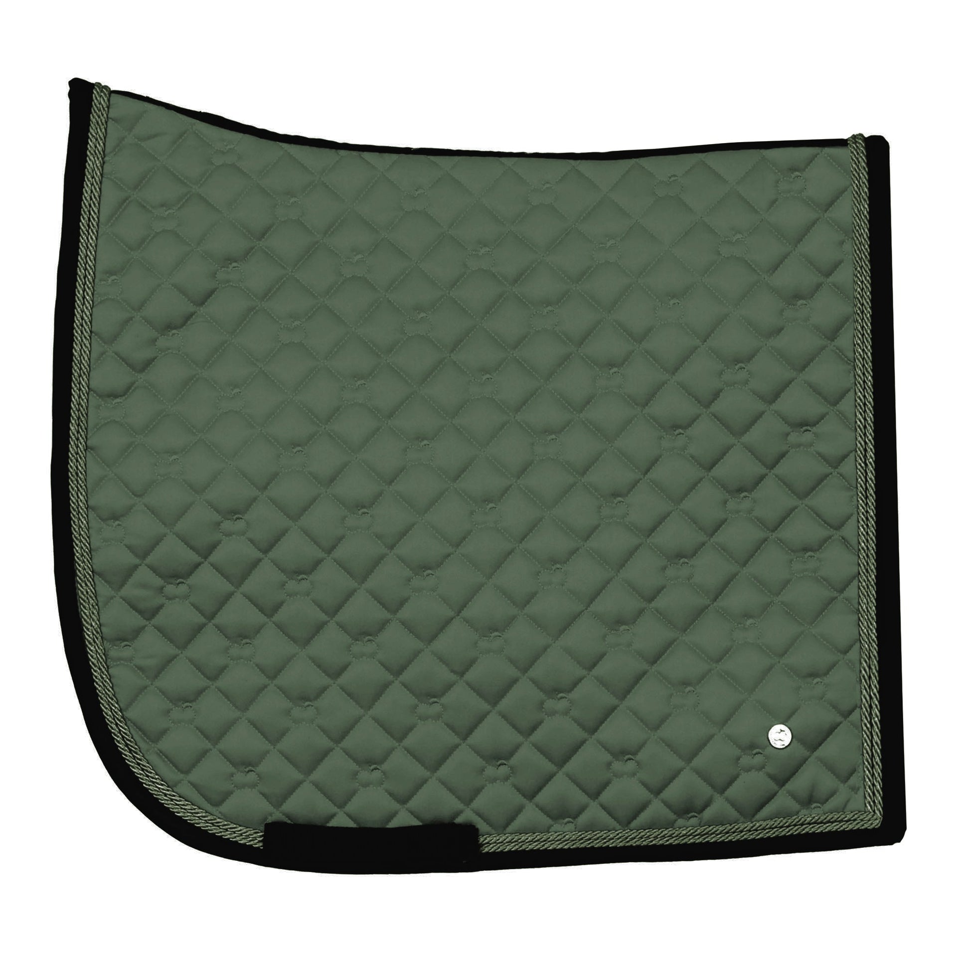 green saddle pad
