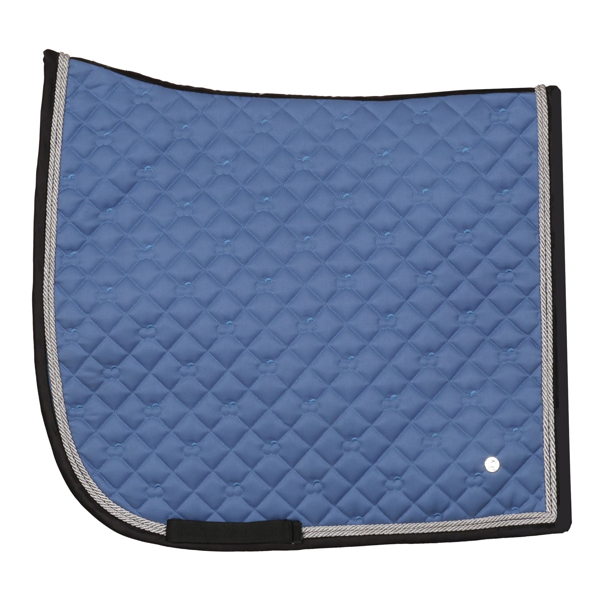 blue saddle pad