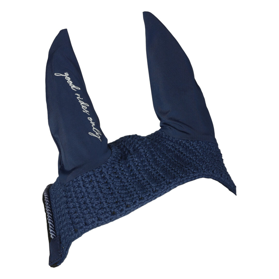 navy horse bonnet