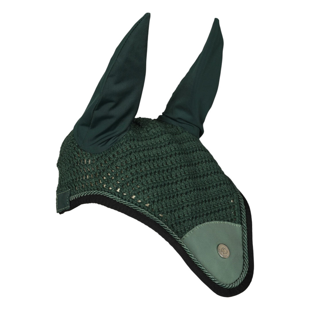 forest green horse bonnet