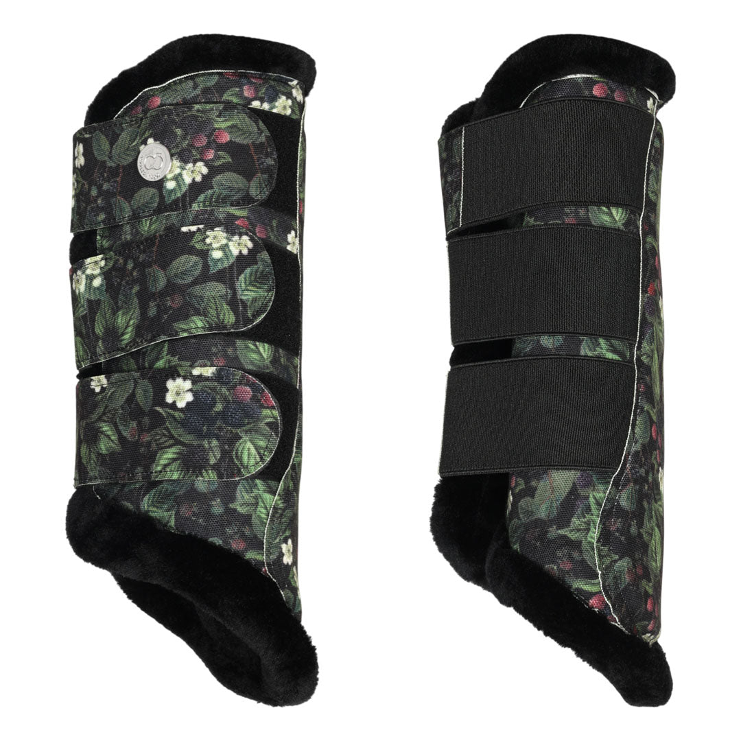 printed horse boots