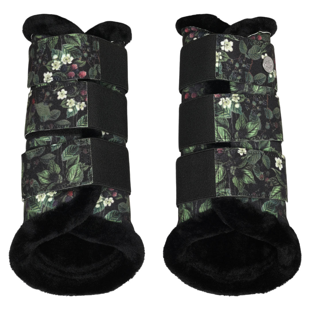 printed horse boots