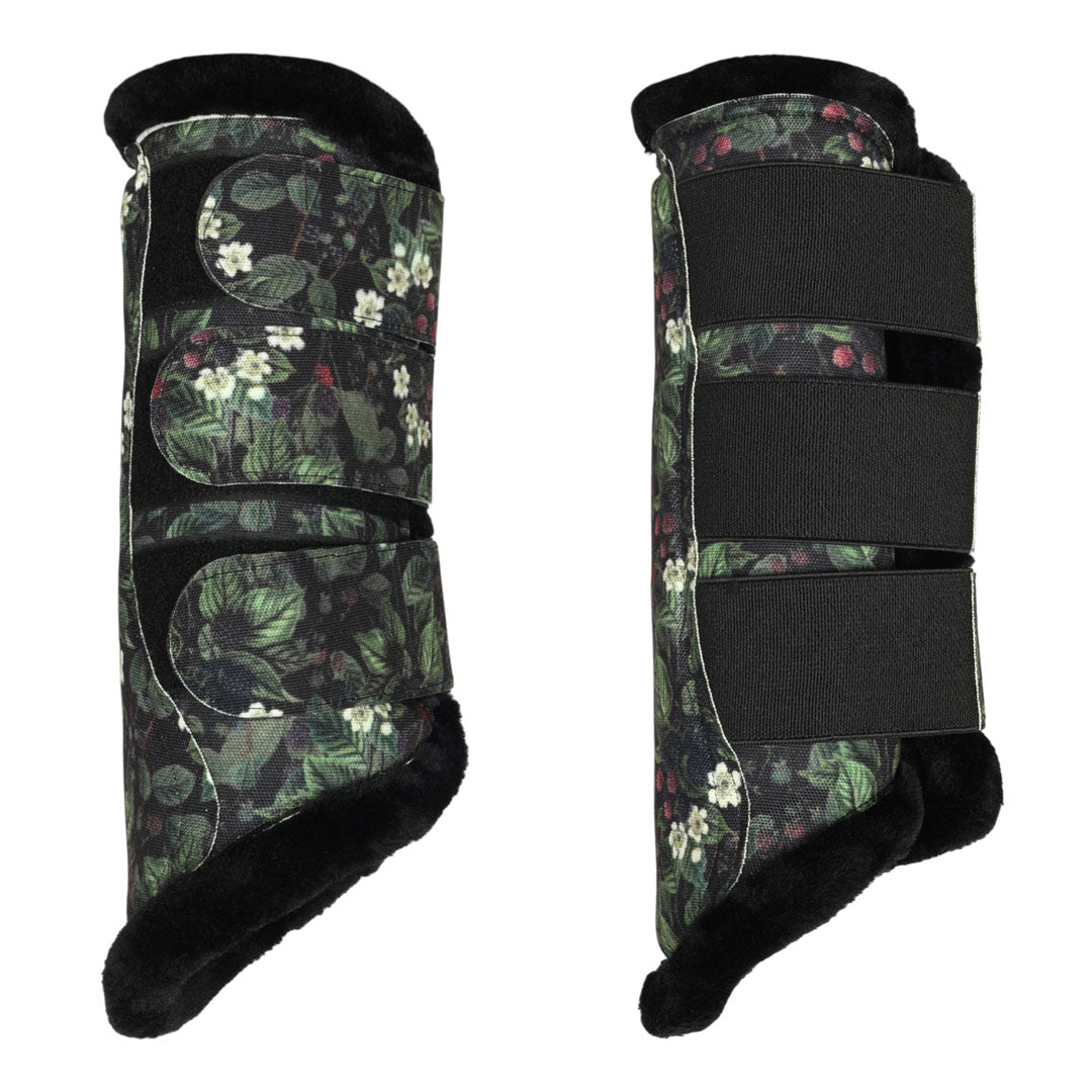 printed horse boots