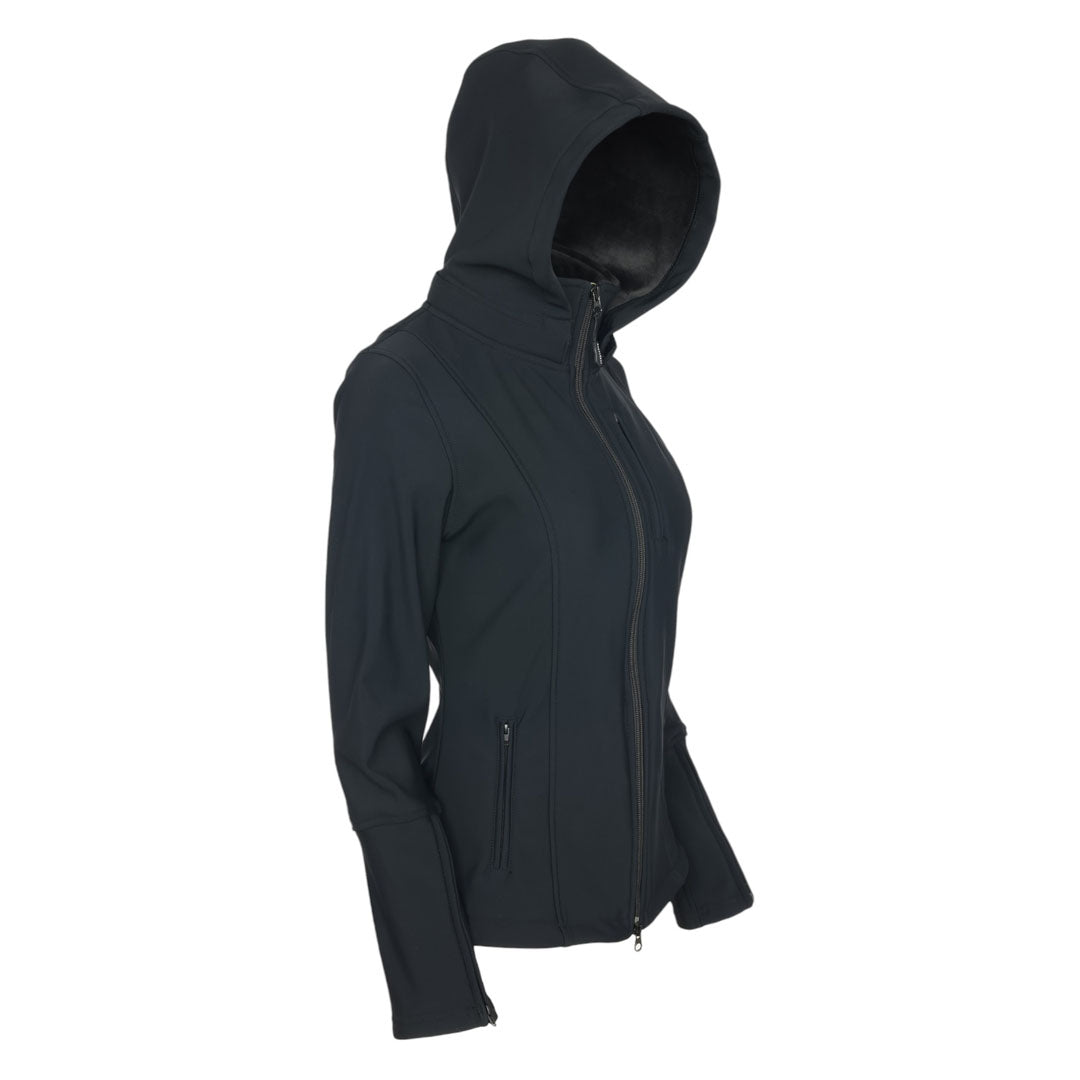 Black hoodie on a white background