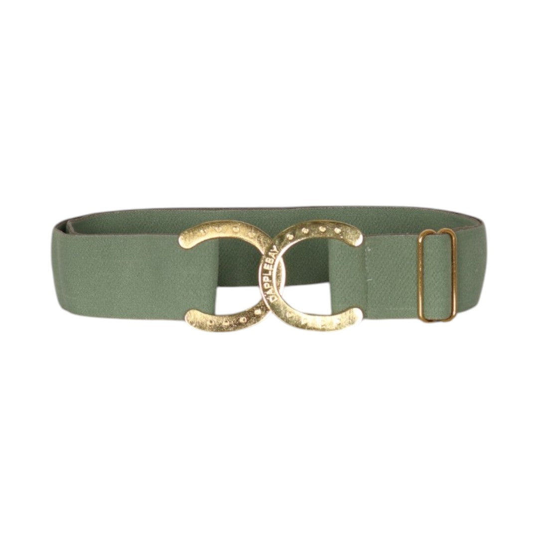 green belt with horseshoe accent