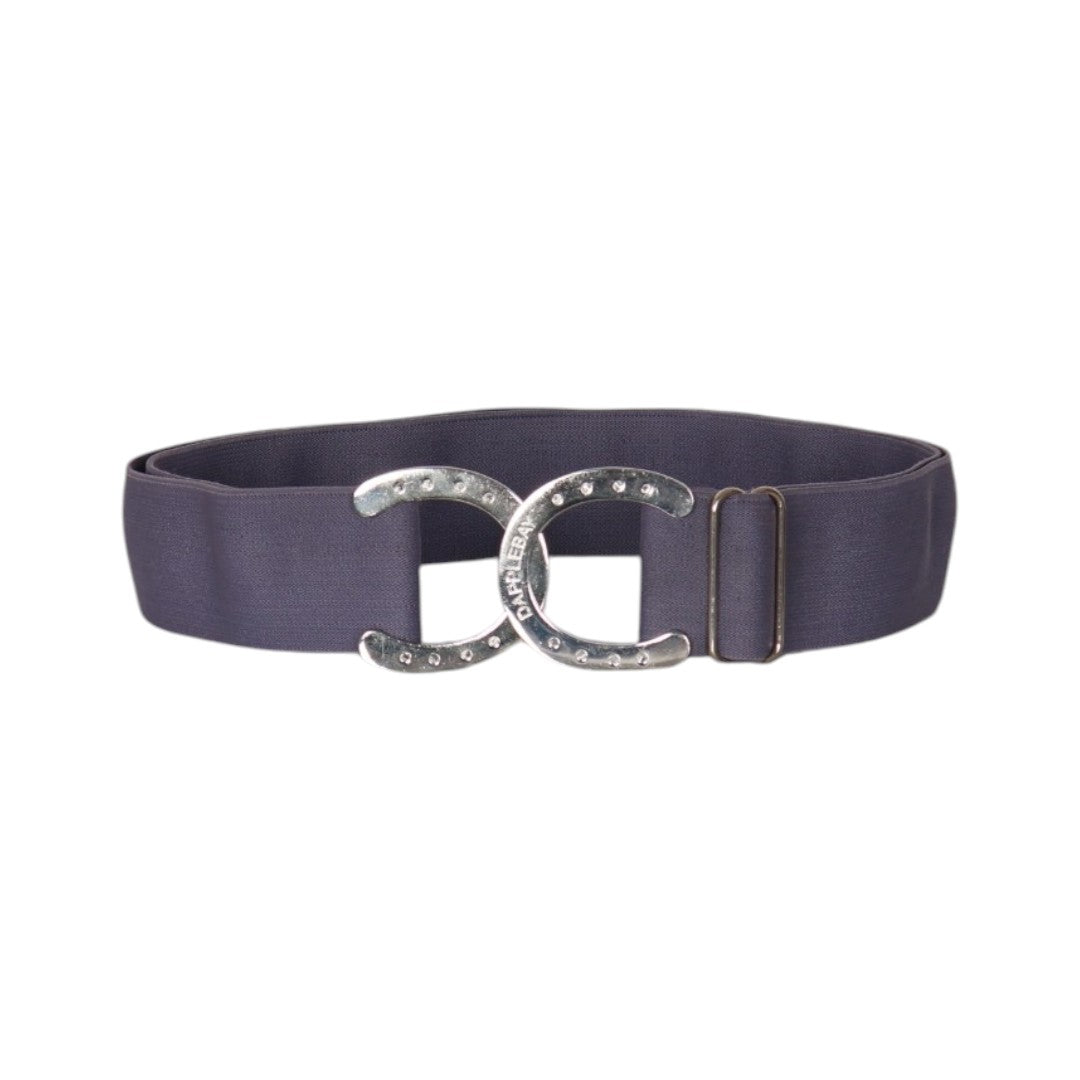 purple belt with horseshoe accent