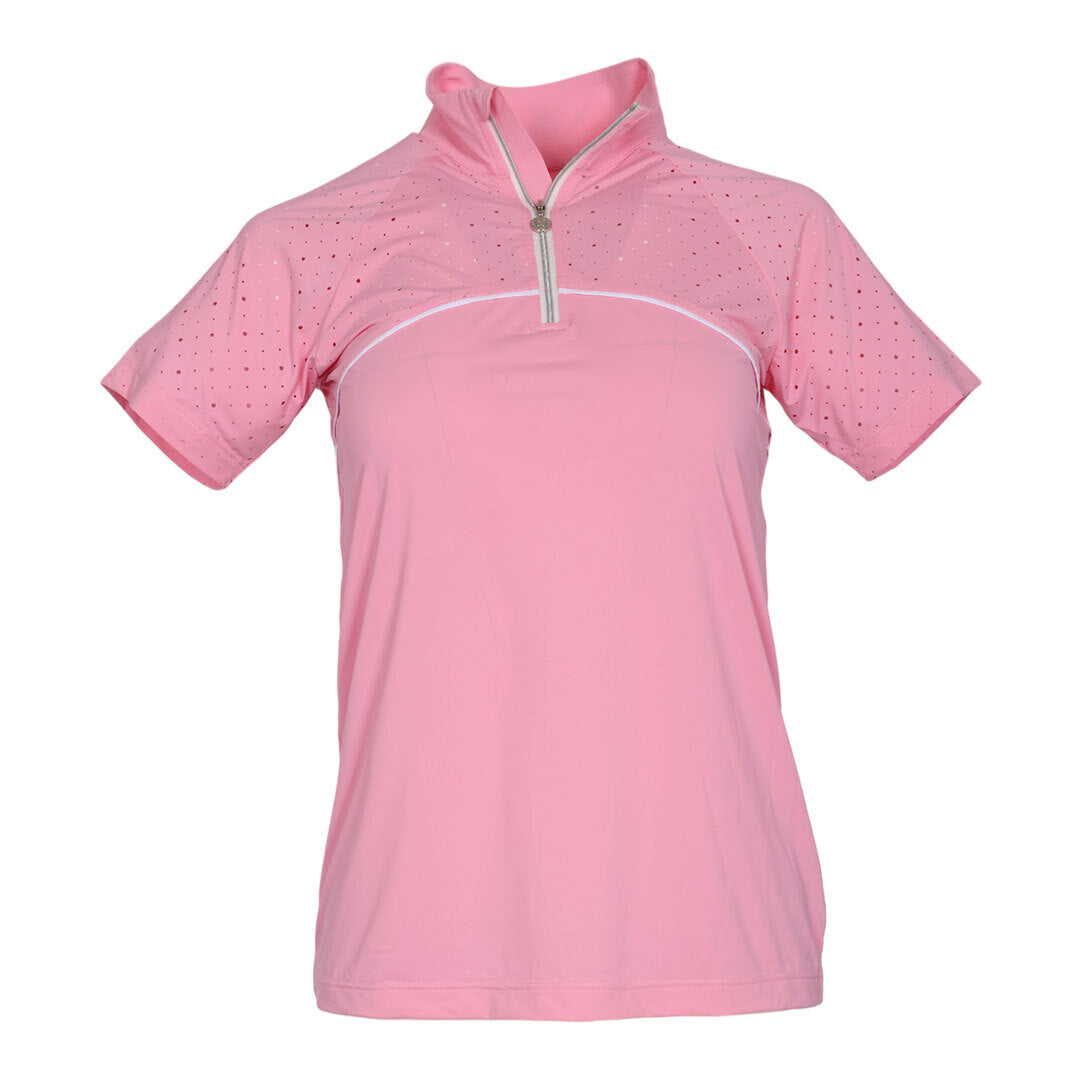 pink riding top