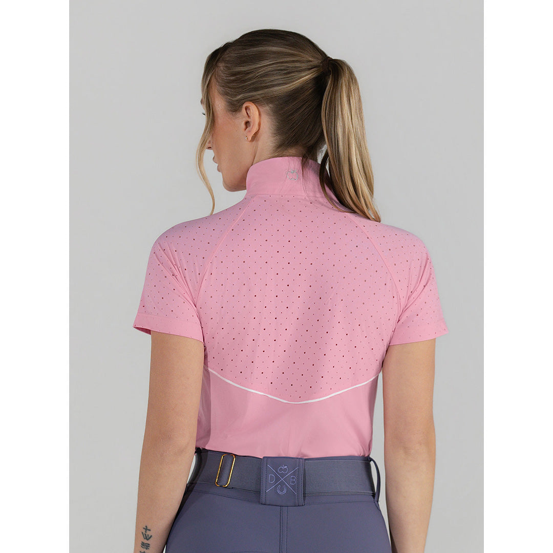 pink riding top