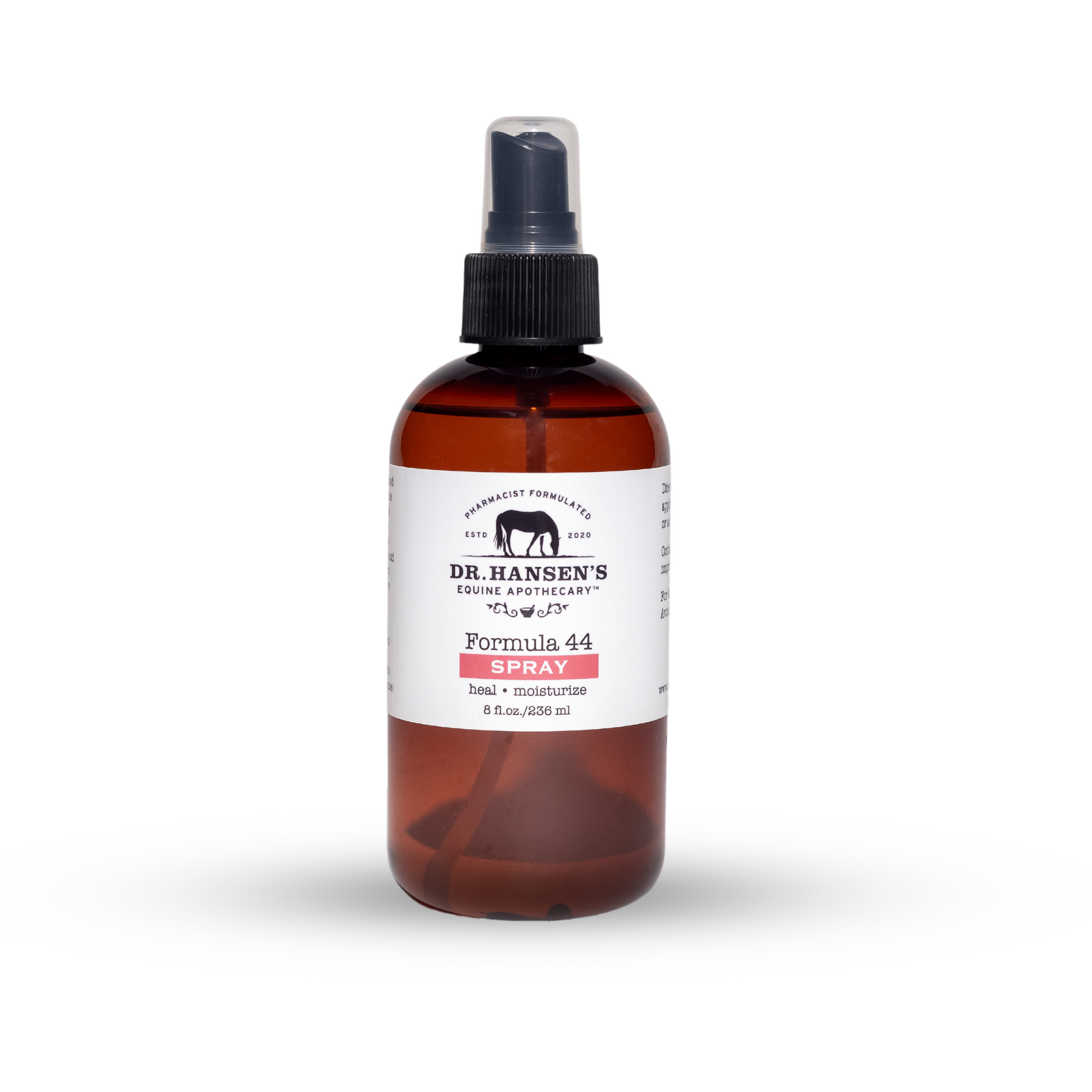 Dr. Hansen's Formula 44 spray bottle on a white background