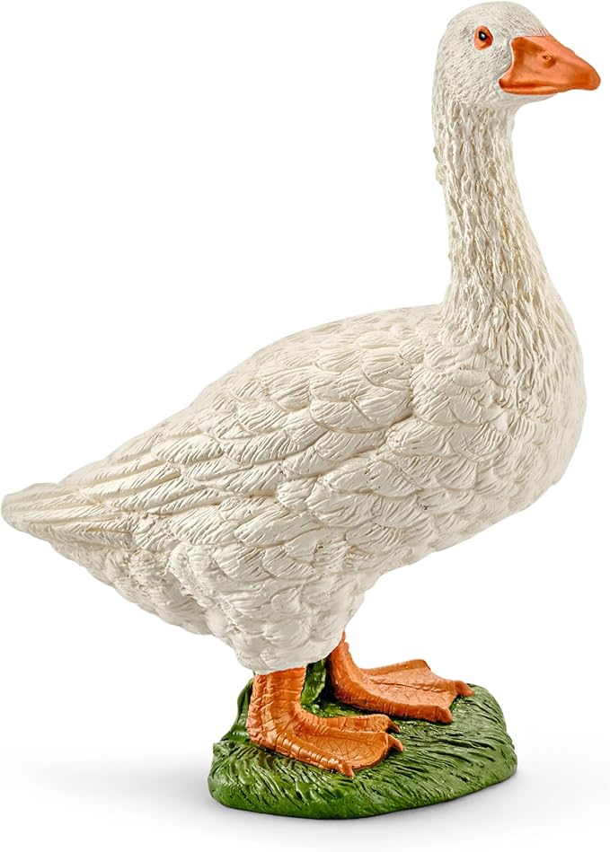 Schleich Farm World 5-Piece Farm Animal Toy Set Including Cute Llama, Rabbit, Sheep, Hen and Goose Animal Toys for Toddlers & Kids Ages 3+