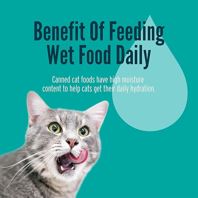 A Strong Heart Canned Wet Cat Food, Whitefish & Tuna Dinner Paté - 5.5 oz Cans (Pack of 24), Made in The USA with Real Ocean Whitefish & Tuna