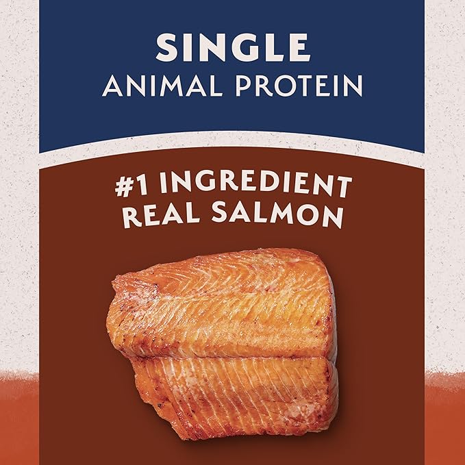 Natural Balance Limited Ingredient Adult Grain-Free Dry Dog Food, Salmon & Sweet Potato Recipe, 4 Pound (Pack of 1)