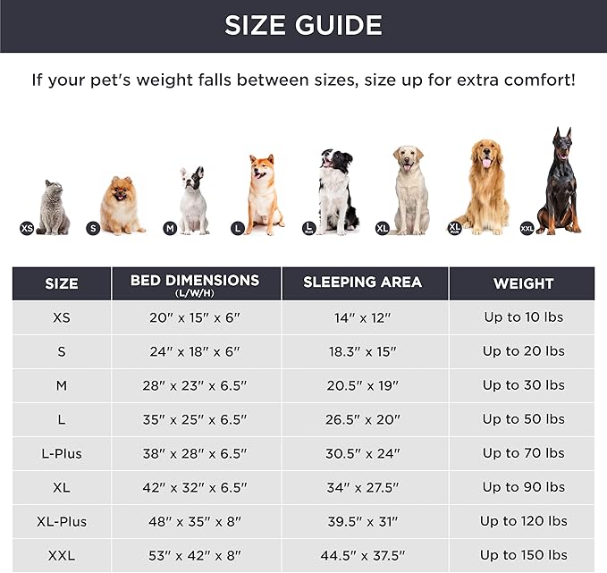Bedsure L Plus Orthopedic Dog Bed for Large Dogs - Waterproof Dog Cat Bed, L Plus Big Comfort Dogs Couch Sofa with Washable Removable Cover, Pet Bed with Nonskid Bottom, Boreal Canopy Green, 38"