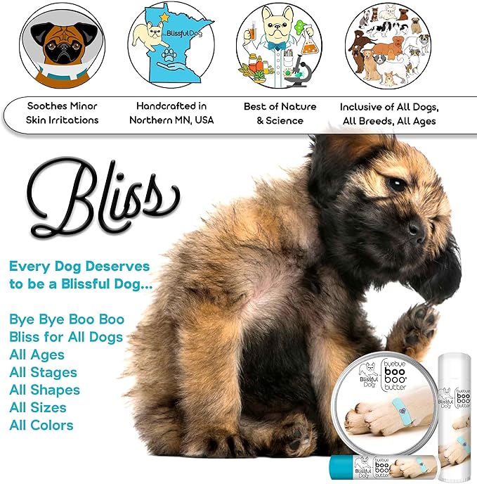 The Blissful Dog Dalmatian Boo Boo Butter, 0.50-Ounce