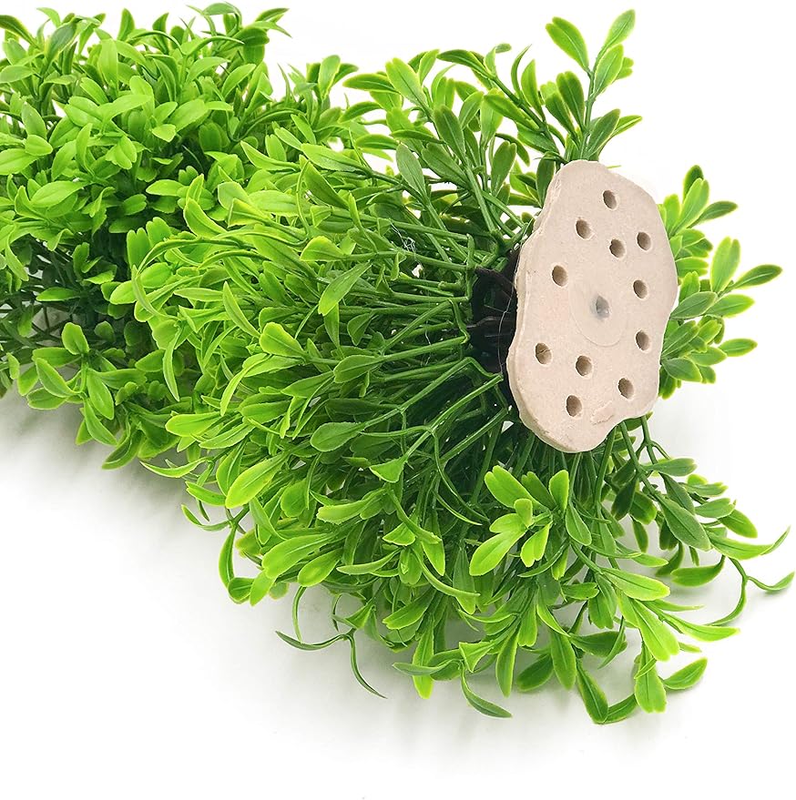 BEGONDIS Aquarium Decorations Fish Tank Artificial Green Water Plants Made of Soft Plastic, Safe for All Fish & Pets (Style-3)