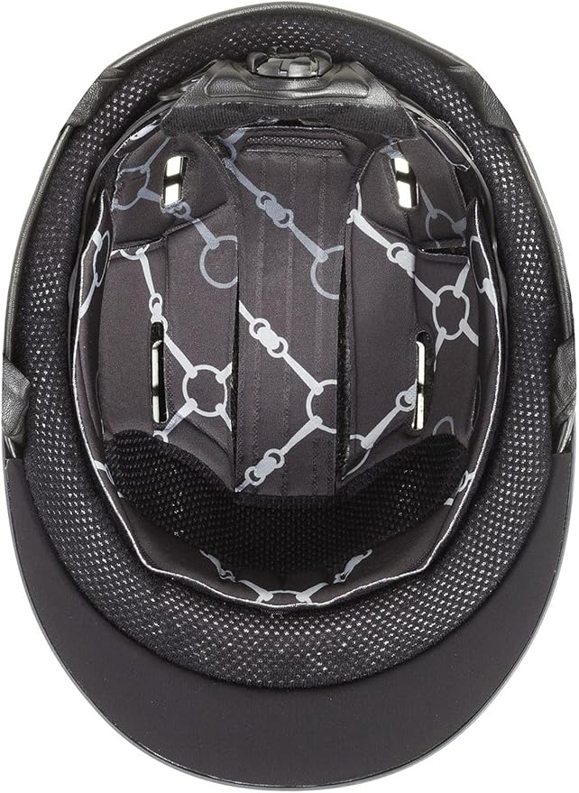 navy riding helmet
