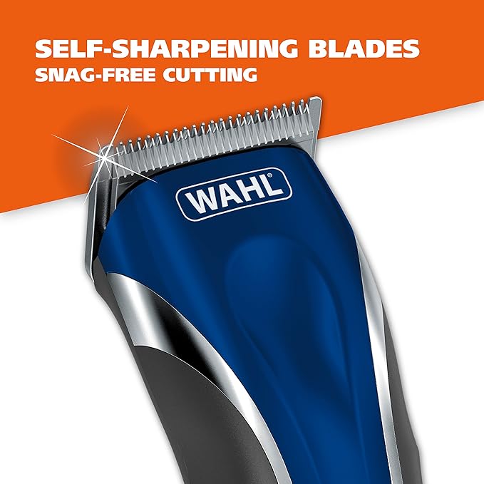 Wahl USA Pro-Grip Pet Grooming Corded Clipper Kit - Clipper for Small to Large Dogs – Electric Dog Clipper for Eyes, Ears, & Paws - Model 9164