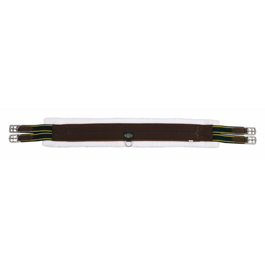 brown girth with sherpa fleece lining