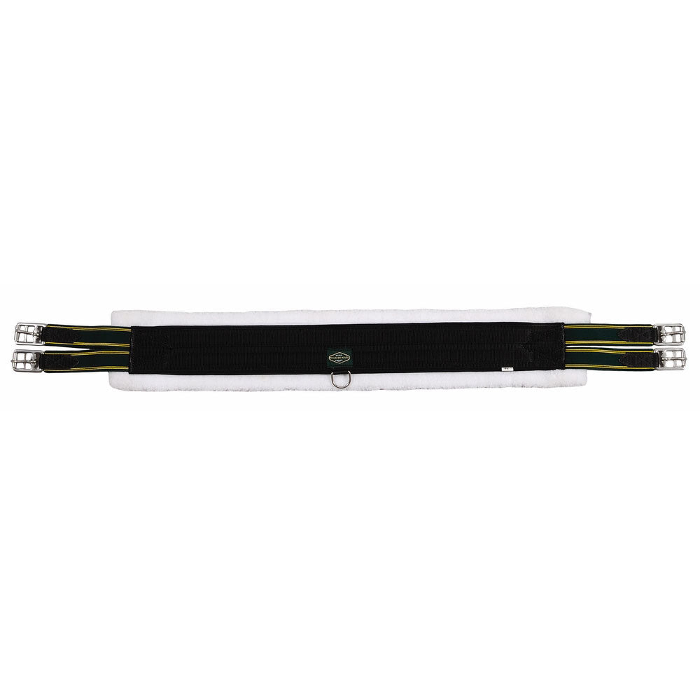 black girth with fleece lining