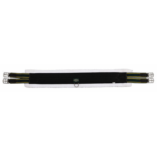 black girth with fleece lining