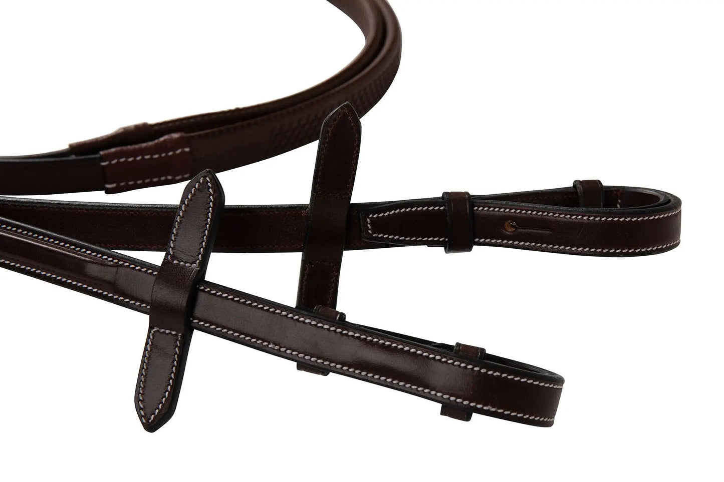 brown horse reins