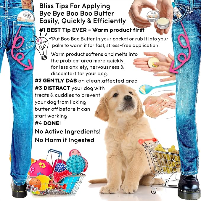 The Blissful Dog .15 oz Tube Chow Booboo Butter