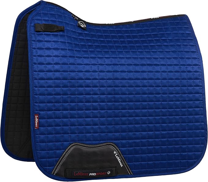 LeMieux Suede Dressage Square - English Saddle Pads for Horses - Equestrian Riding Equipment and Accessories