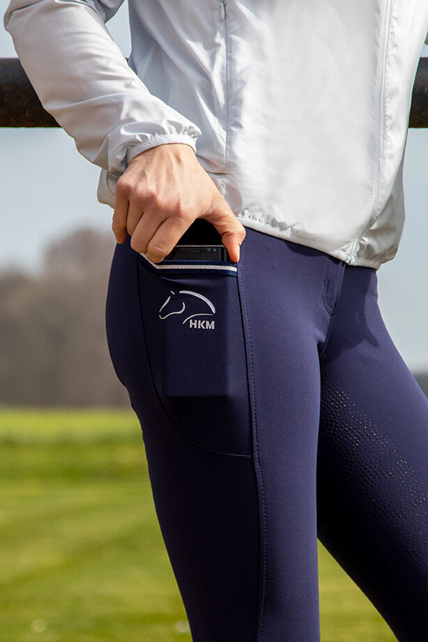 blue riding breeches