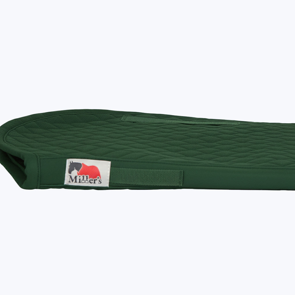 green all purpose saddle pad