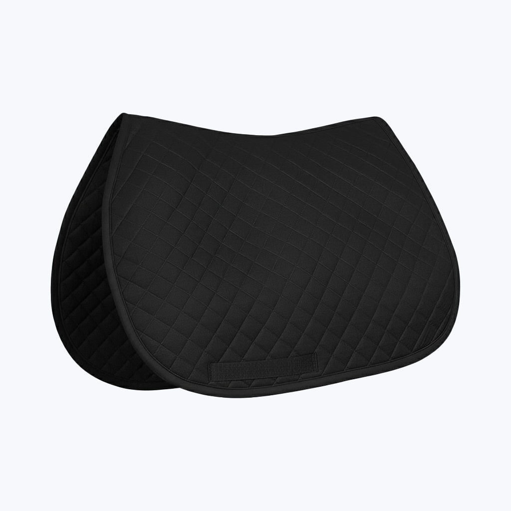 black all purpose saddle pad