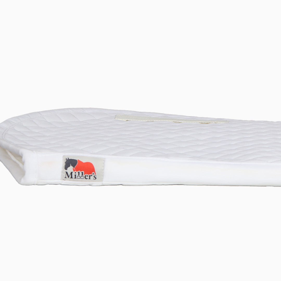 white all purpose saddle pad