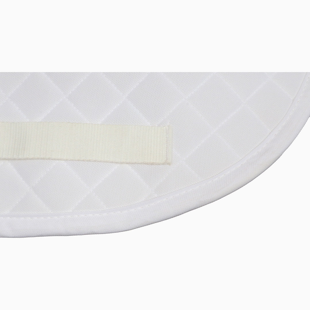 white all purpose saddle pad