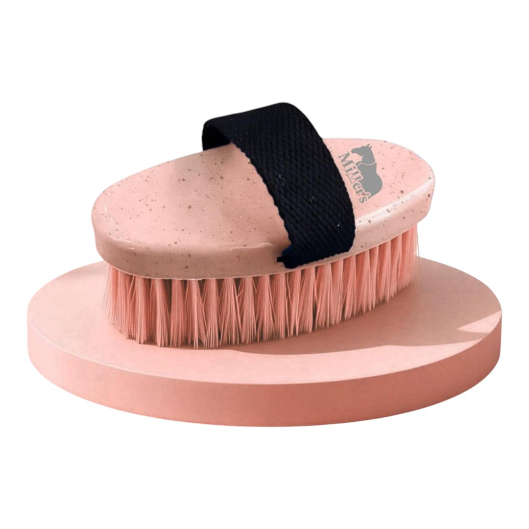 grooming box and brushes