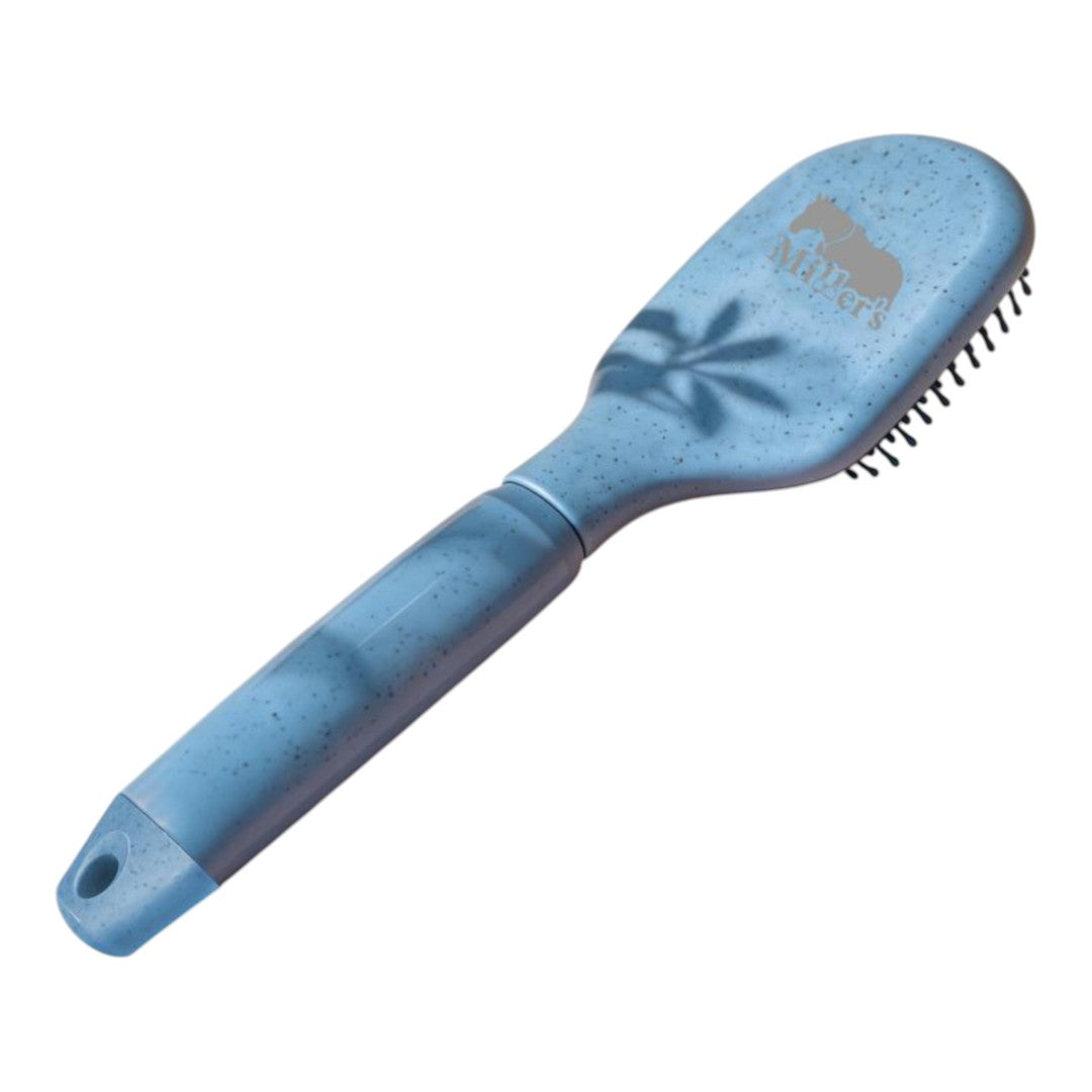 grooming box and brushes