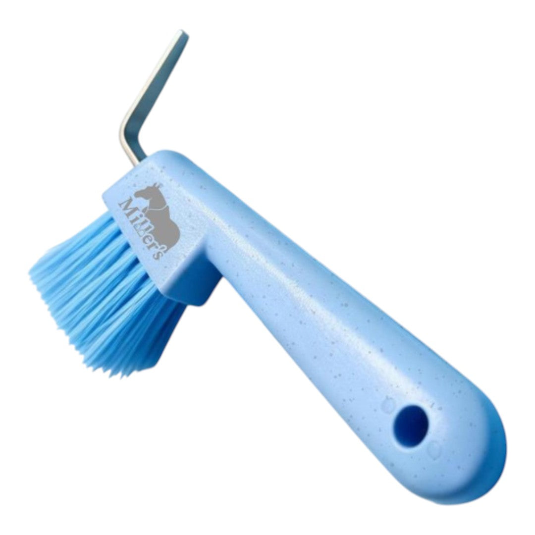 grooming box and brushes