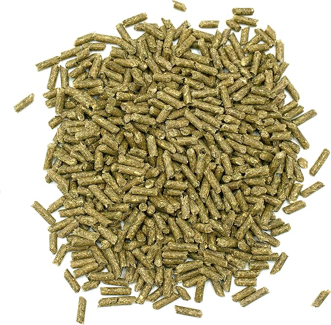 Oxbow Essentials Guinea Pig Food, Senior, Made Alfalfa for Guinea Pig, Pet Food Pellets with Vitamin C, Small Animal Pet Products, Made in USA, High Fiber, 4 lb. Bag