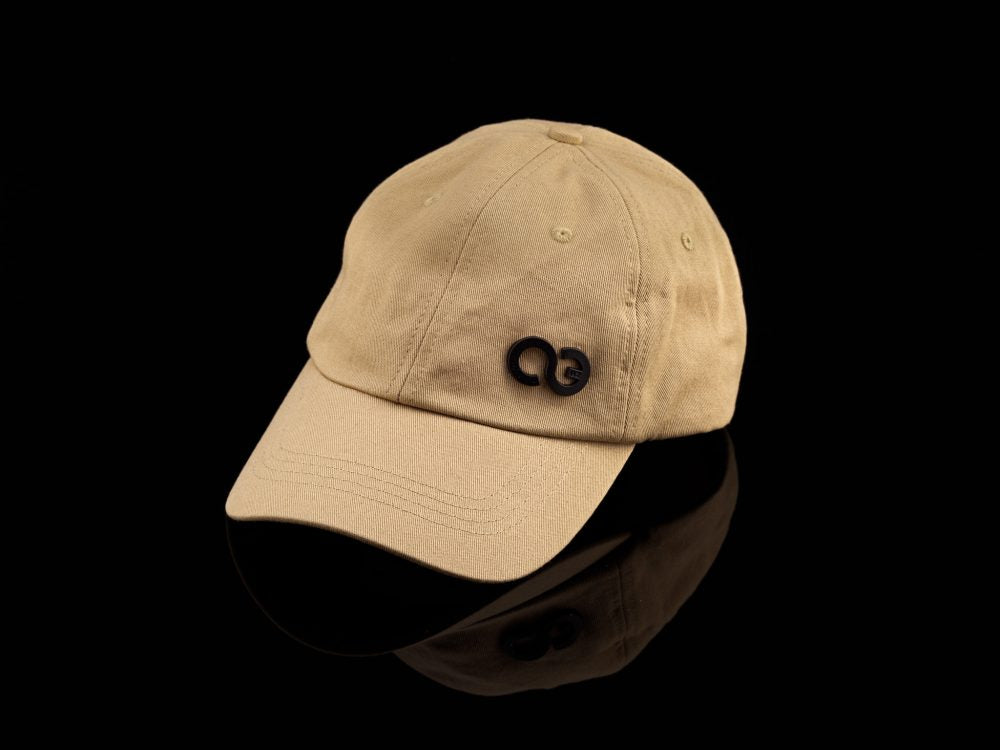 tan baseball cap with American Equus logo