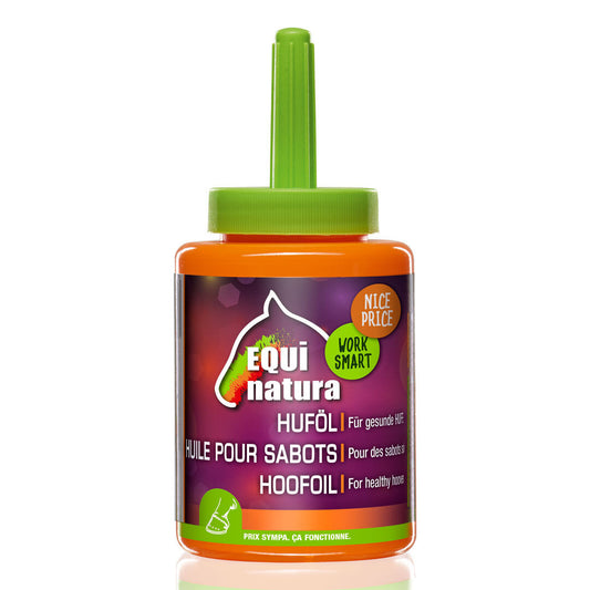 Bottle of Equinatura hoof oil 