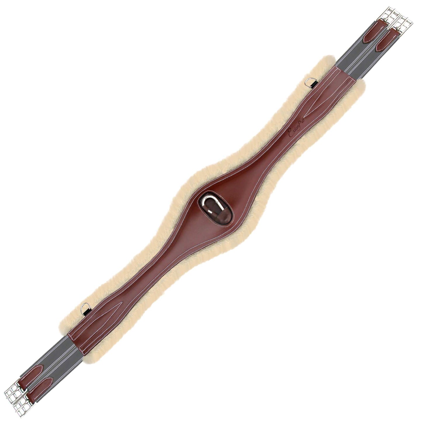 brown sheepskin lines girth
