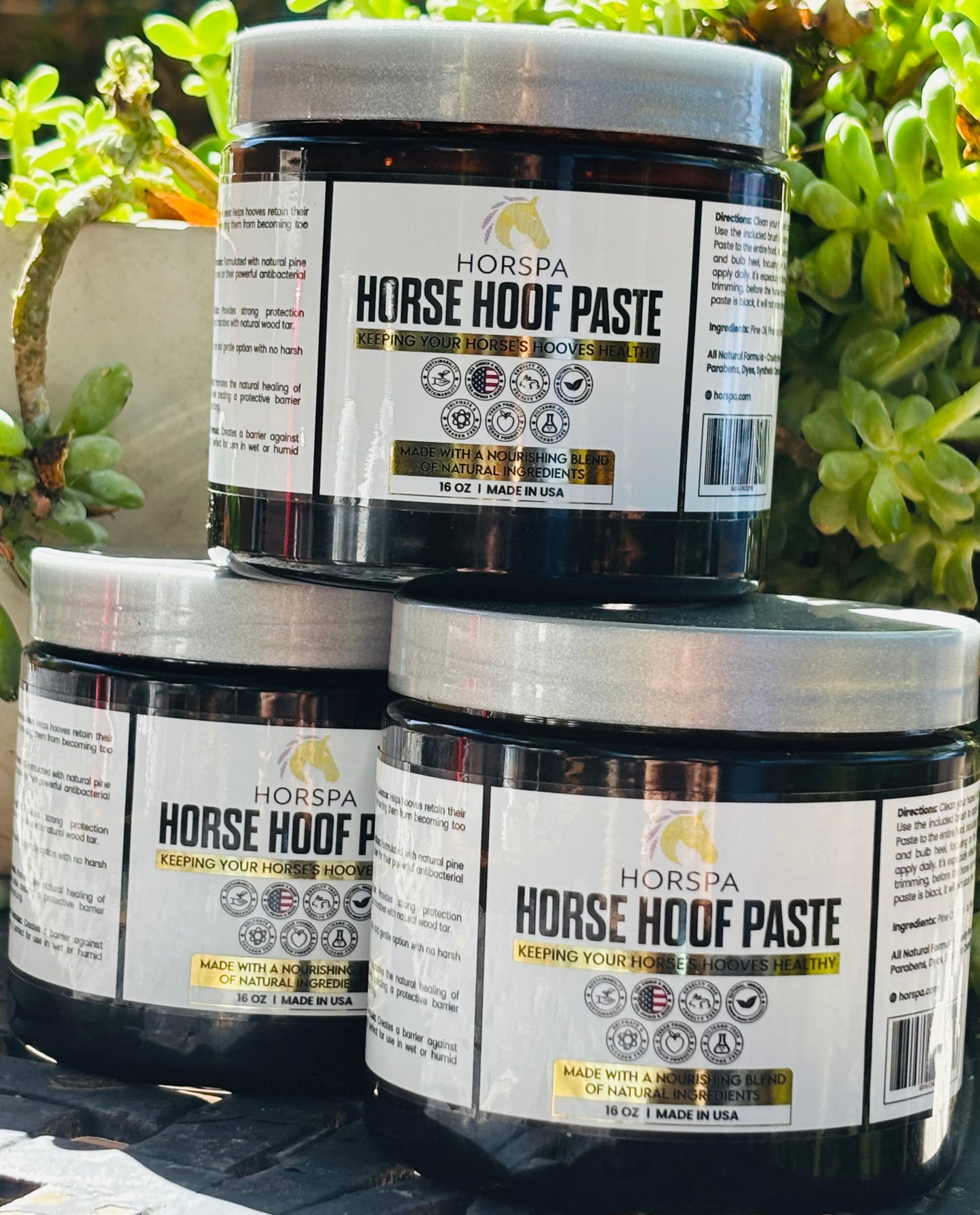 Horspa Hoof Paste with applicator
