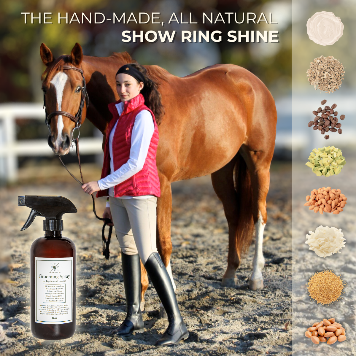 grooming spray for horses