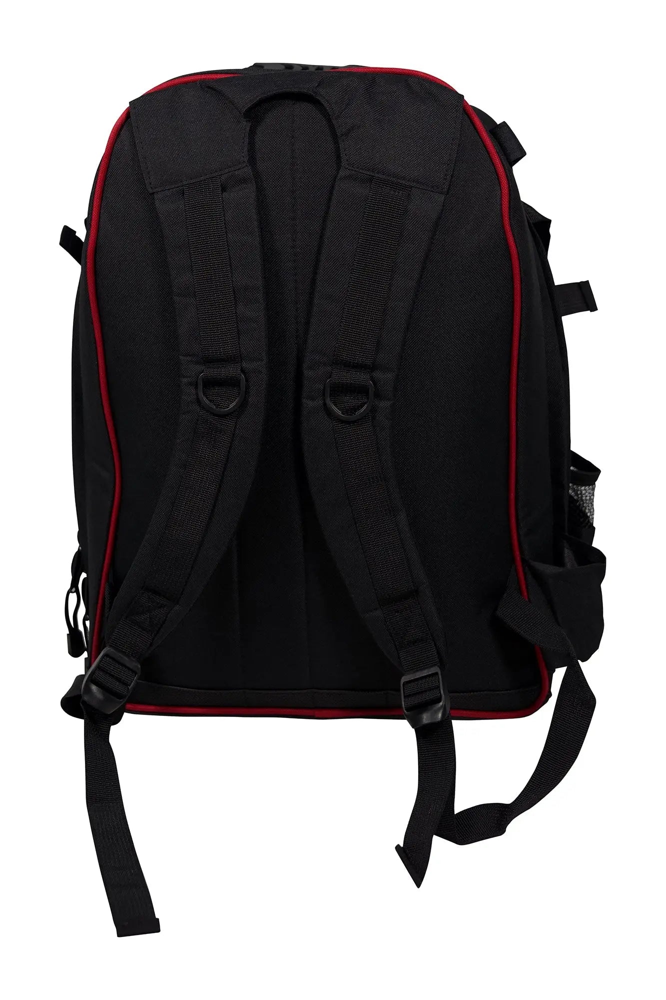 black equestrian backpack