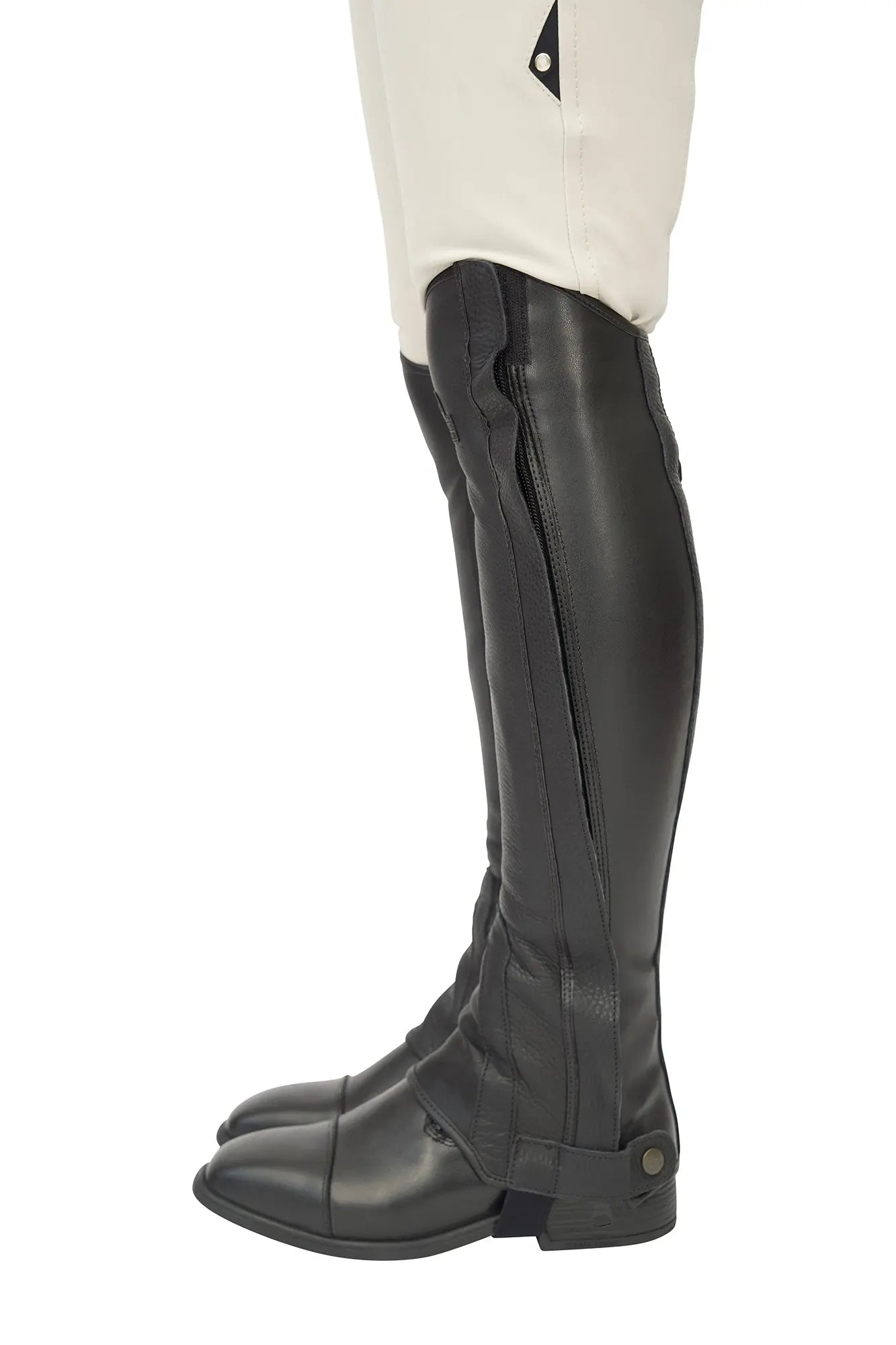 black half chaps