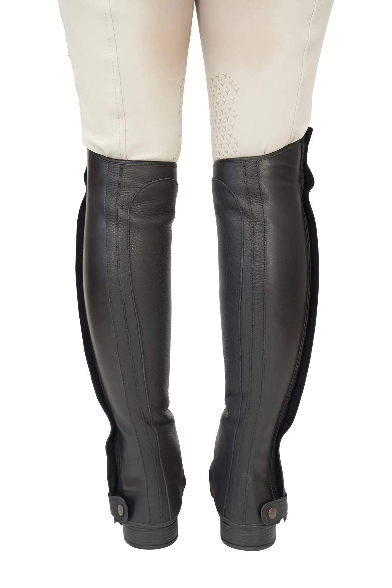 black half chaps